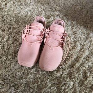 Pink Adidas sneakers